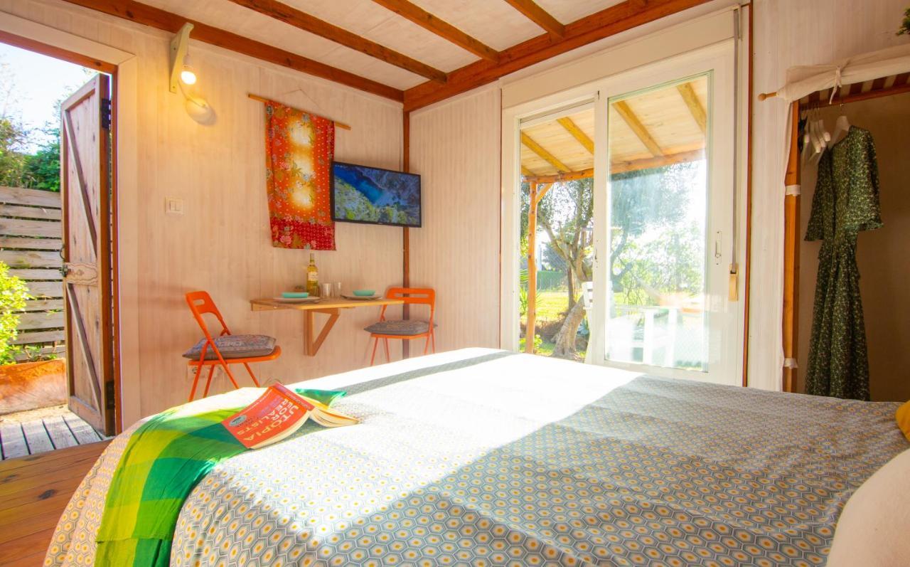 Romantic Beach Cabin - Playa El Palmar 埃尔帕尔马 外观 照片