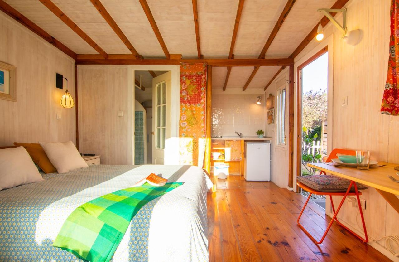 Romantic Beach Cabin - Playa El Palmar 埃尔帕尔马 外观 照片